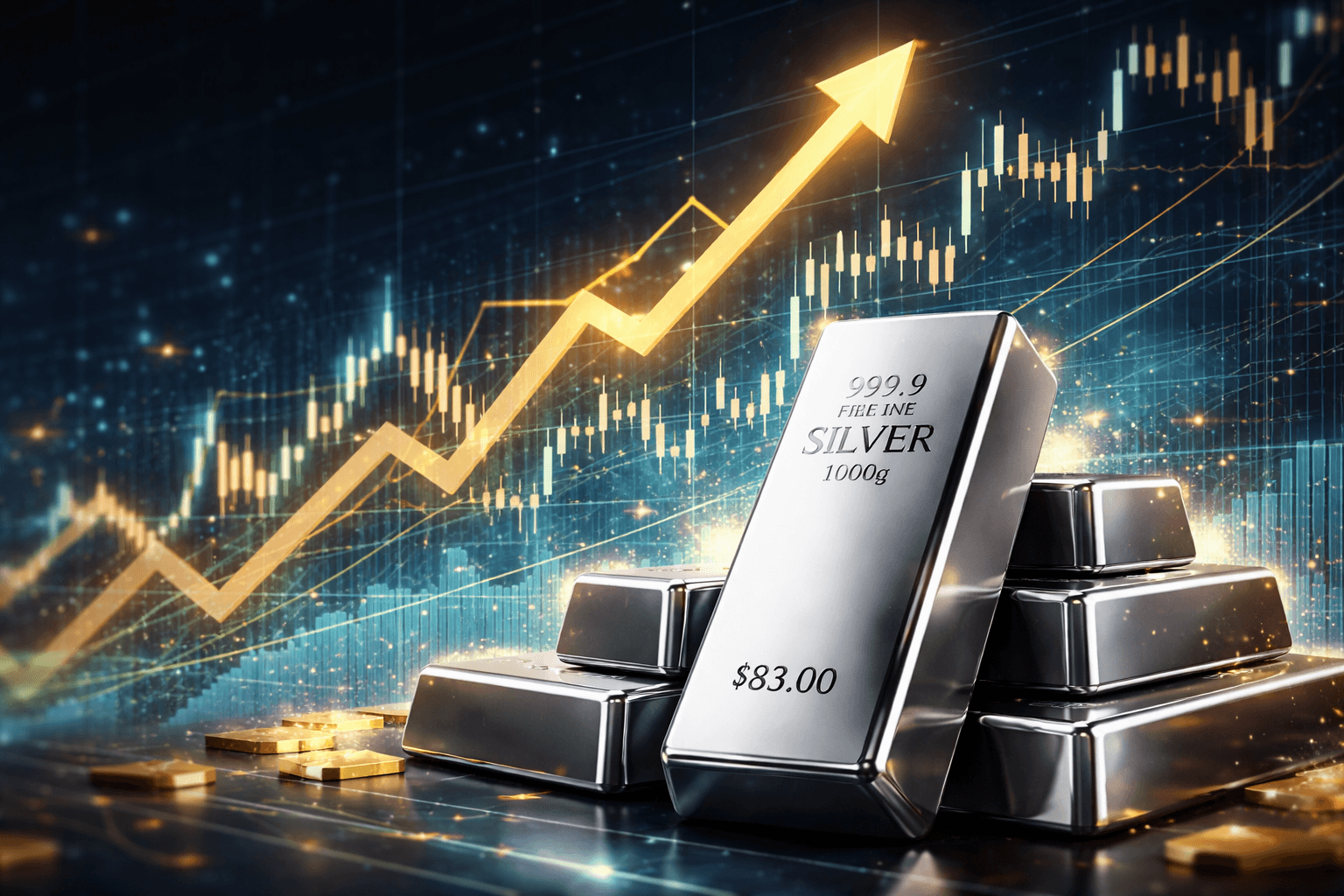 Spot Silver Surges Past $79 per Ounce with Over 3% Gain