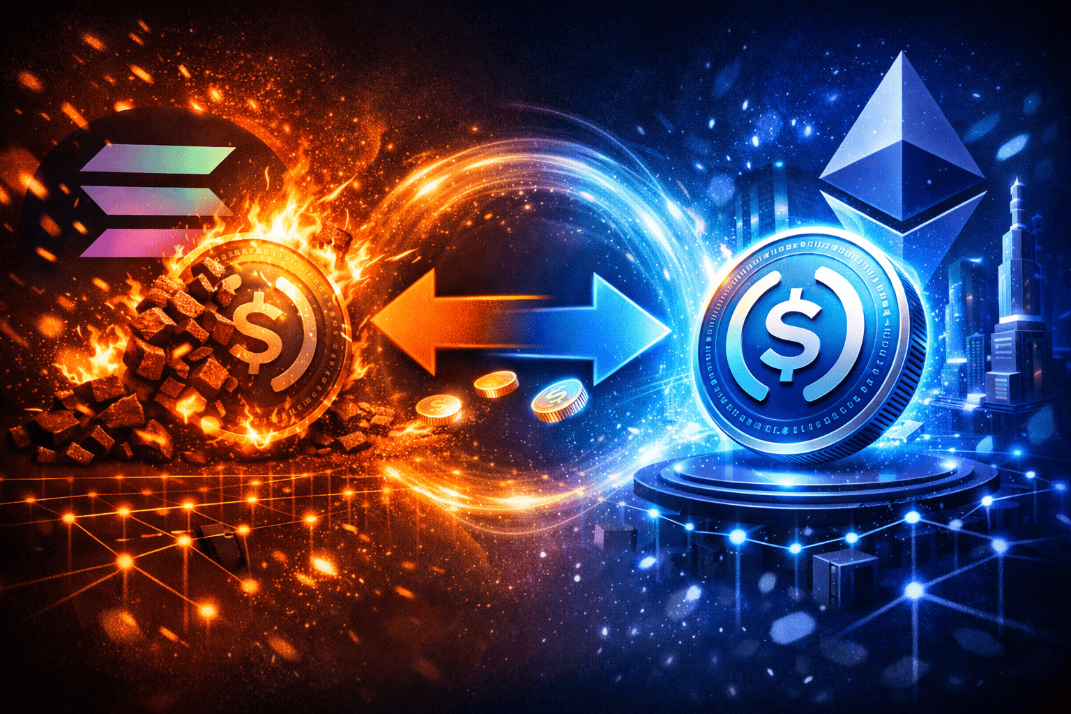 USDC Treasury Mints 76 Million USDC on Ethereum, Burns 198 Million USDC