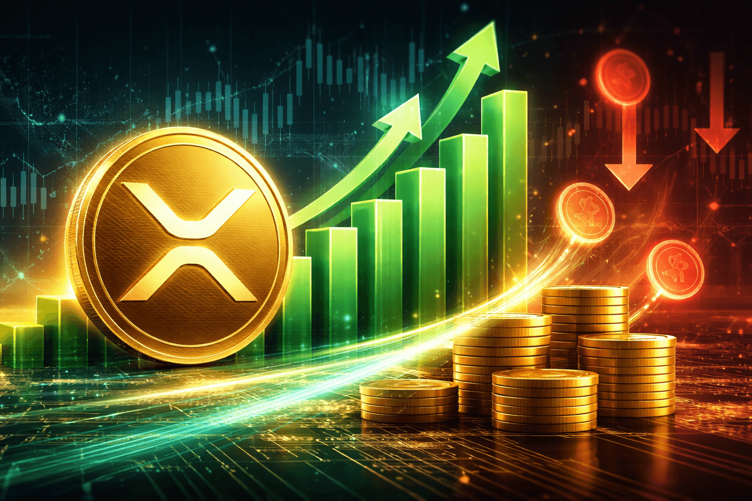 XRP Investment Funds Rise Amid $446 Million Crypto ETP Outflows