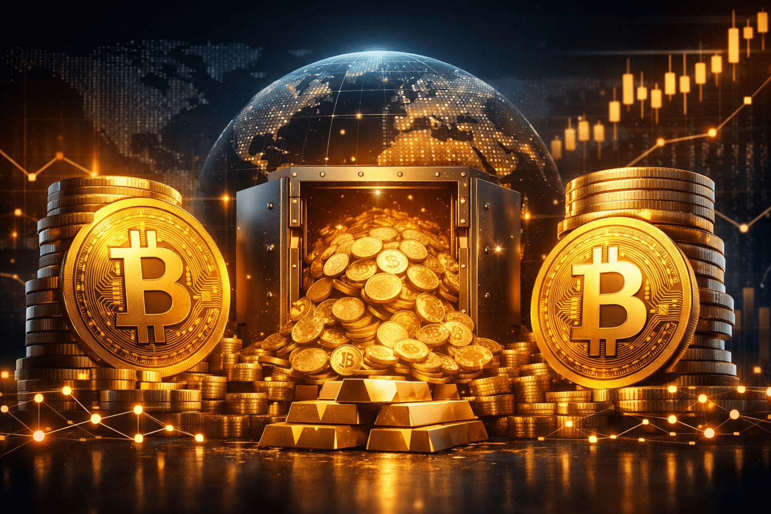 BlackRock and Michael Saylor's Strategy Hold 1,450,549 Bitcoin, Valued at $127 Billion