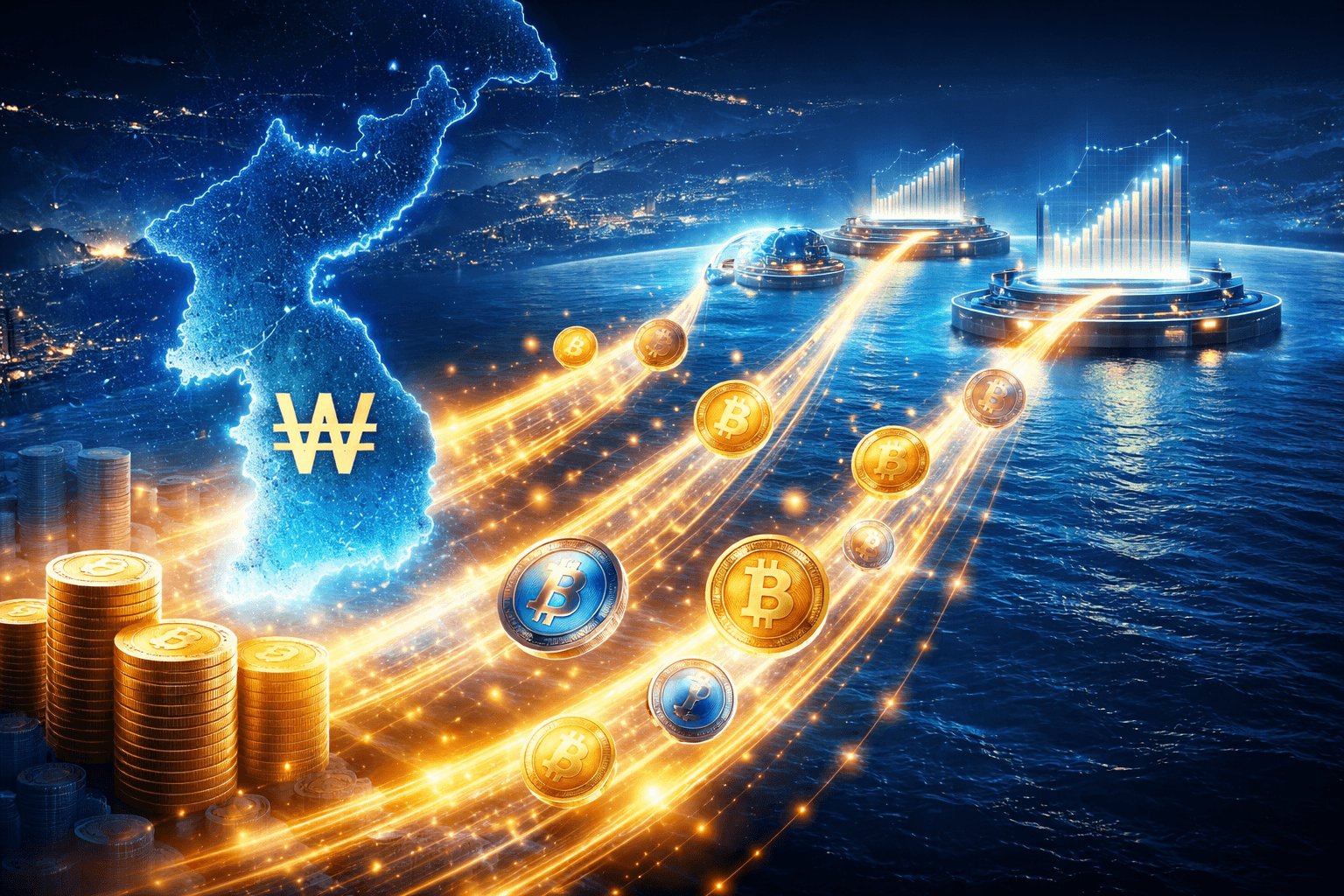 South Koreans Move Over ₩160 Trillion to Foreign Crypto Exchanges Amid Regulatory Delays