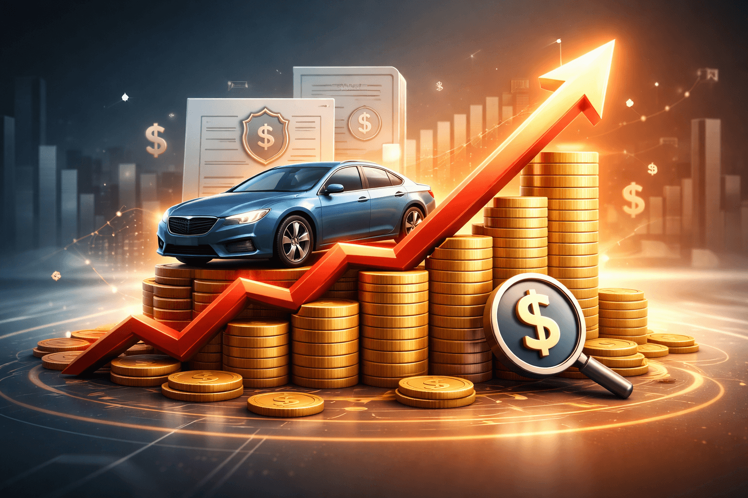 U.S. Motor Vehicle Insurance Costs Jump Over 56% Since 2019