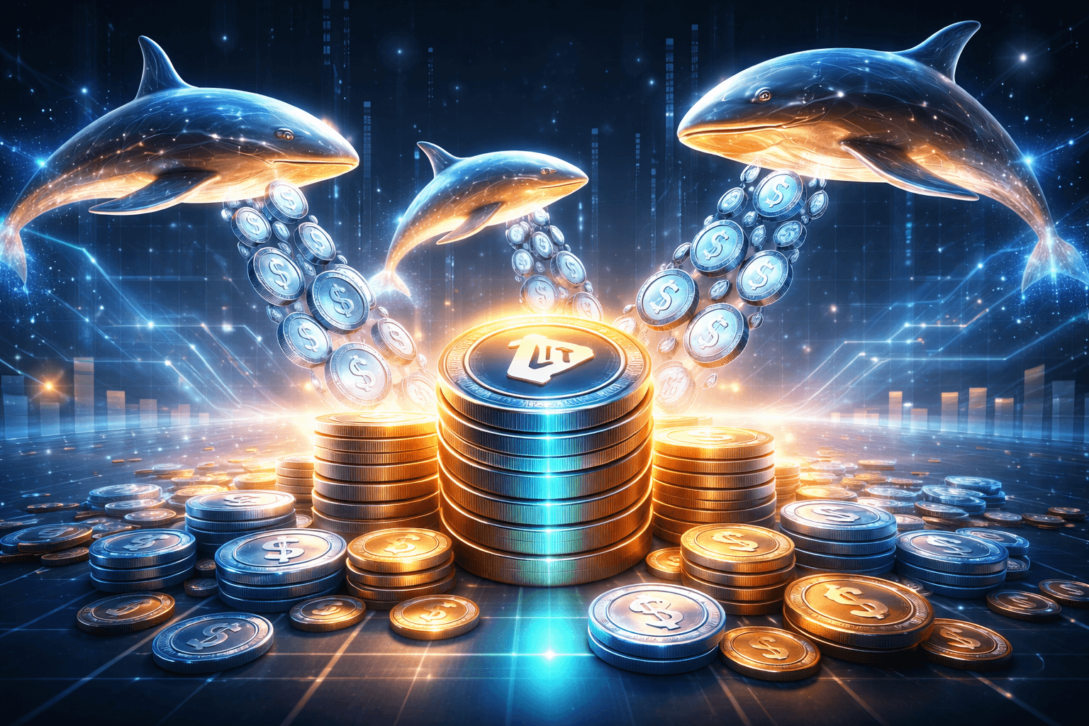 Whale Deposits $2M USDC on Lighter, Buys 1,285,010 LIT at $2.96; 7-Day Deposits Reach $4M