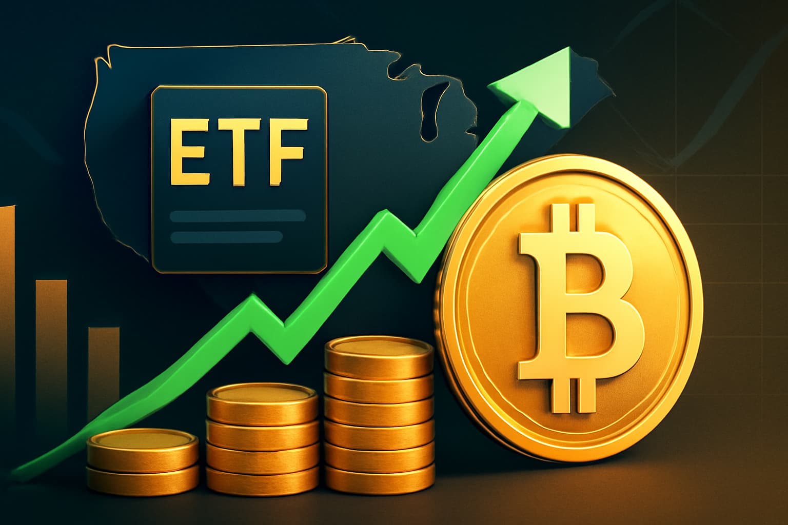United States Bitcoin ETFs Bought $355 Million in Bitcoin Yesterday