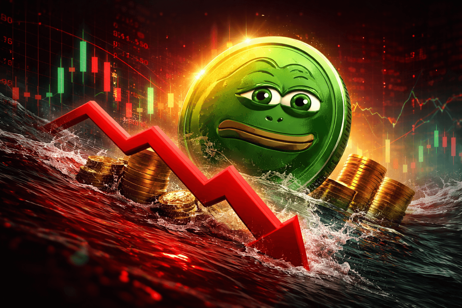 PEPE Whale Faces Loss on $8.54M Short Position Amid Market Moves