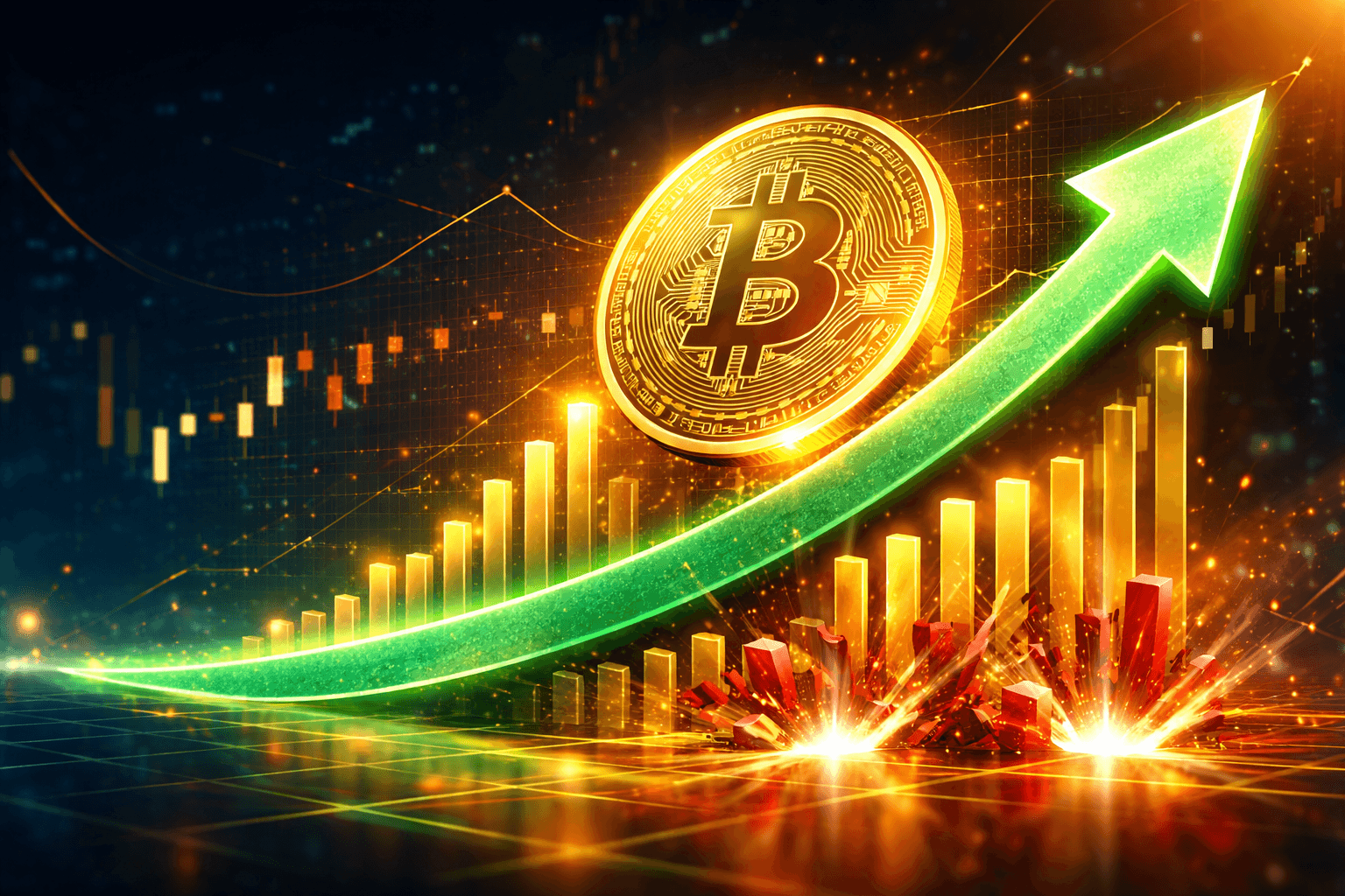 Bitcoin Jumps Past $91,000 as $60 Million in Short Positions Liquidated