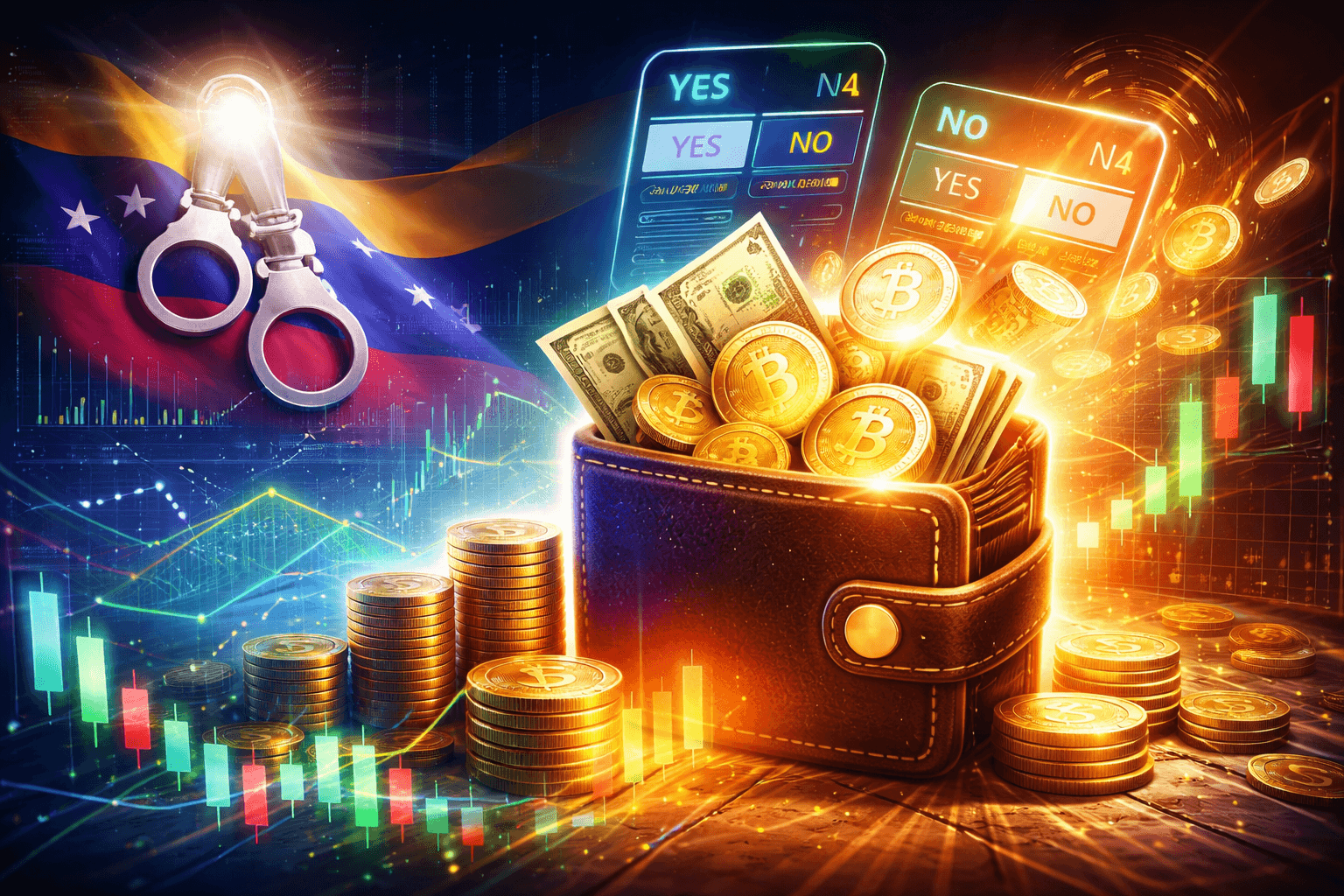 Wallets Score $630K Profit on Polymarket Bets Before Maduro Detention