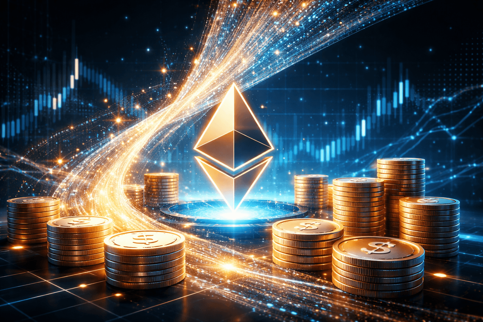 イーサリアムのステーブルコイン送金、2024年第4四半期に8兆ドルを突破