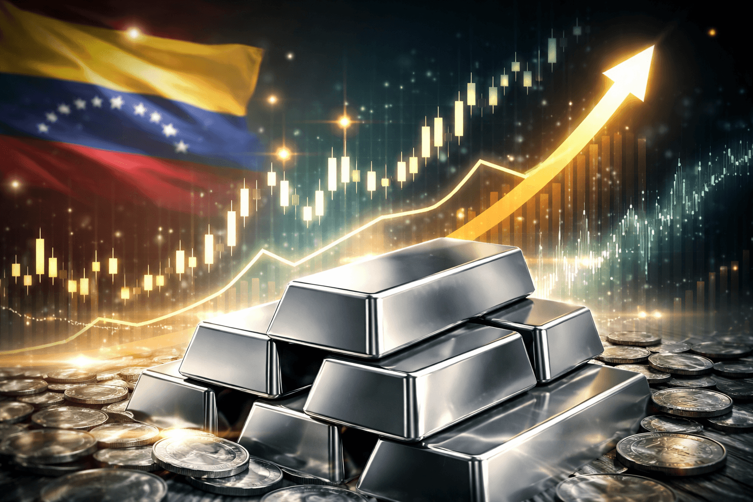 Silver Prices Jump 4%, Exceed $75 per Ounce Amid Venezuela Events