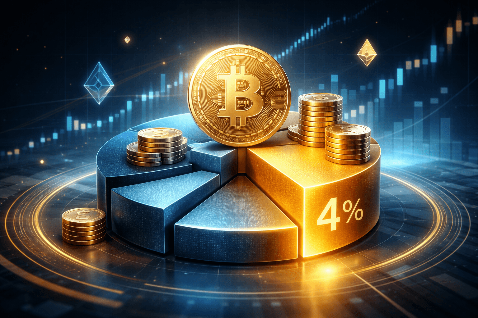 Bank of America Advises Clients to Allocate Up to 4% in Bitcoin and Crypto