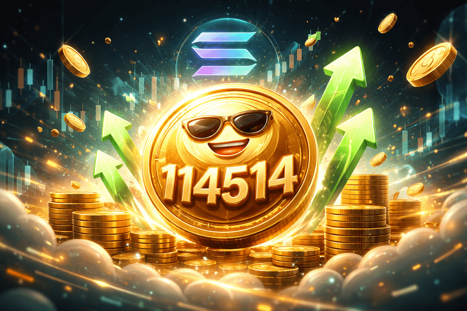 Solana Meme Coin 114514 Surges 610.2% in 24 Hours, Reaches $37 Million Market Cap