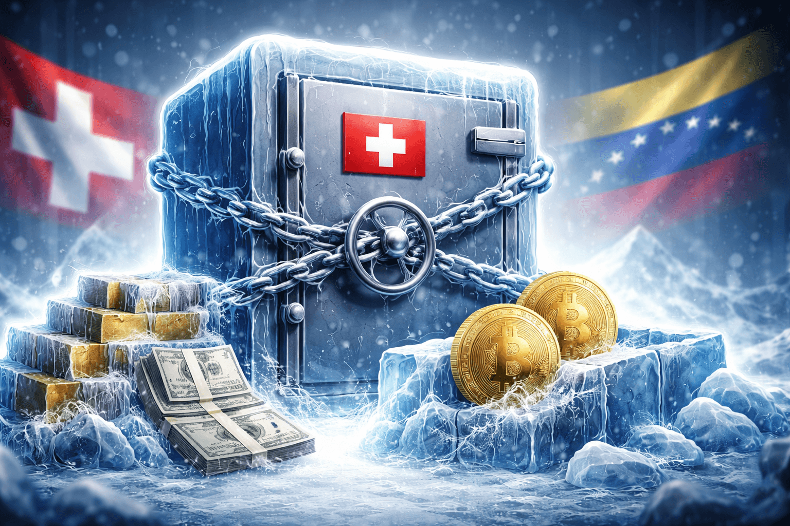 スイスがベネズエラのマドゥロ大統領の資産を4年間凍結