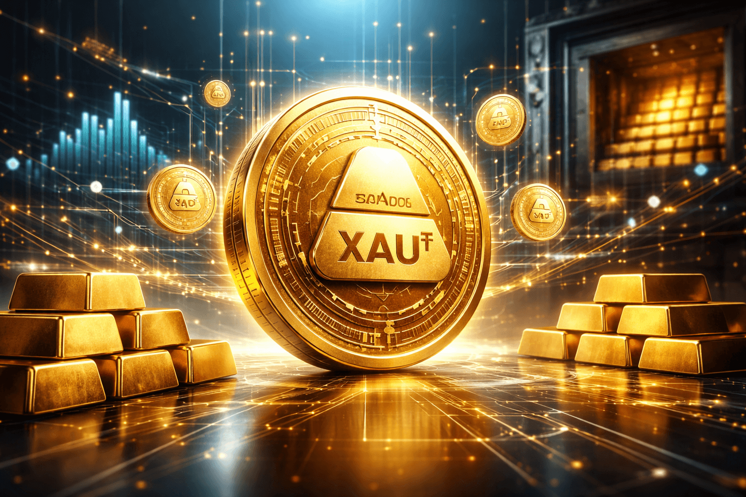 テザー、トークン化金製品XAU₮にScudo単位を導入