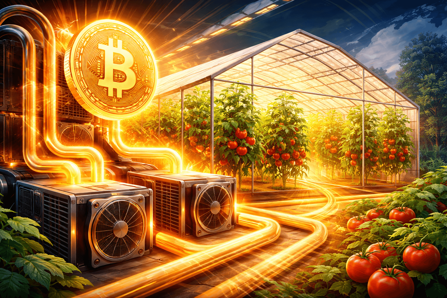 Canaan to Use Bitcoin Mining Heat for Tomato Cultivation