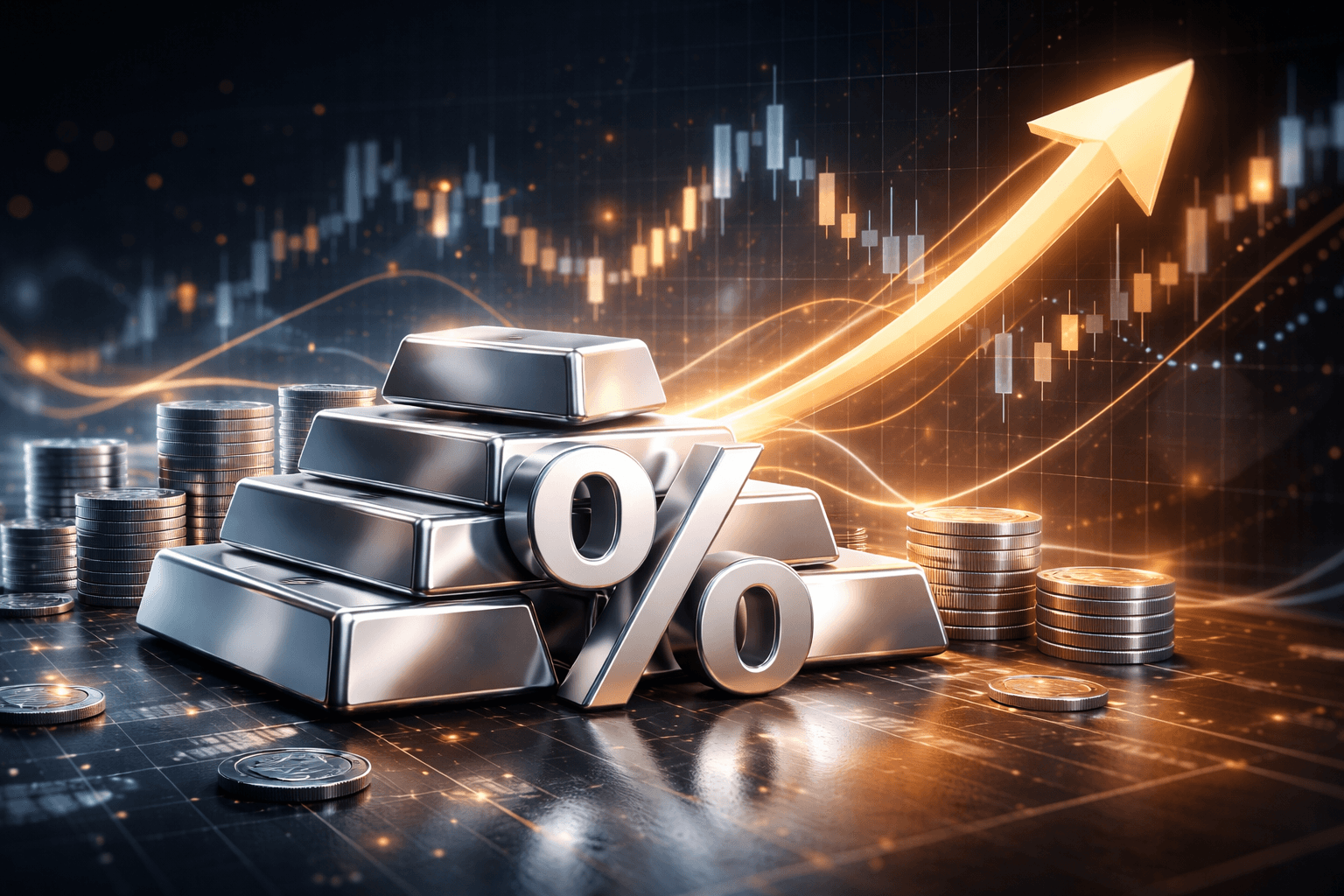 UK Silver Lease Rates Surge to 7.3%, Signaling Tight Market Conditions