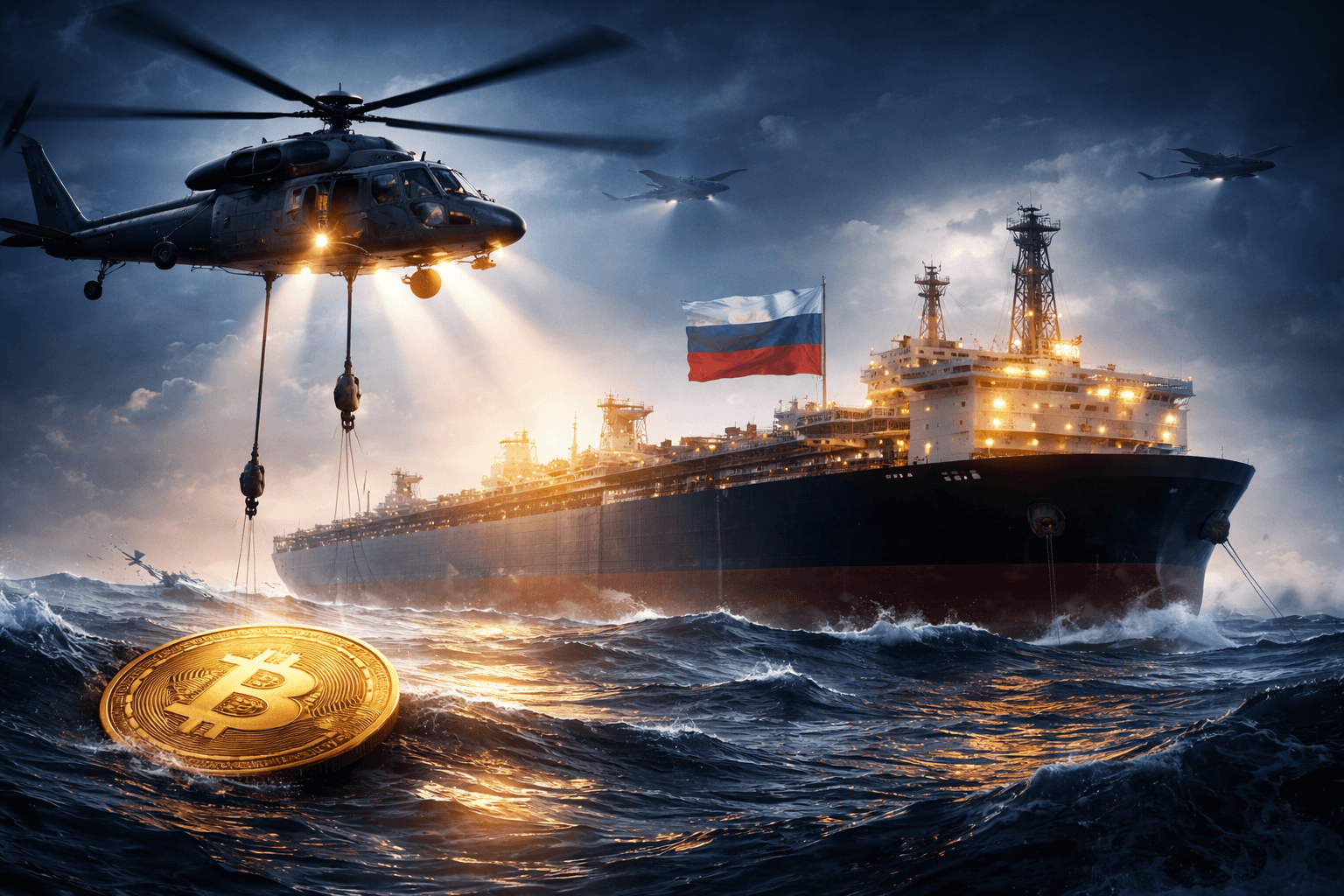 US Reportedly Attempts to Seize Russian Oil Tanker in Atlantic Ocean