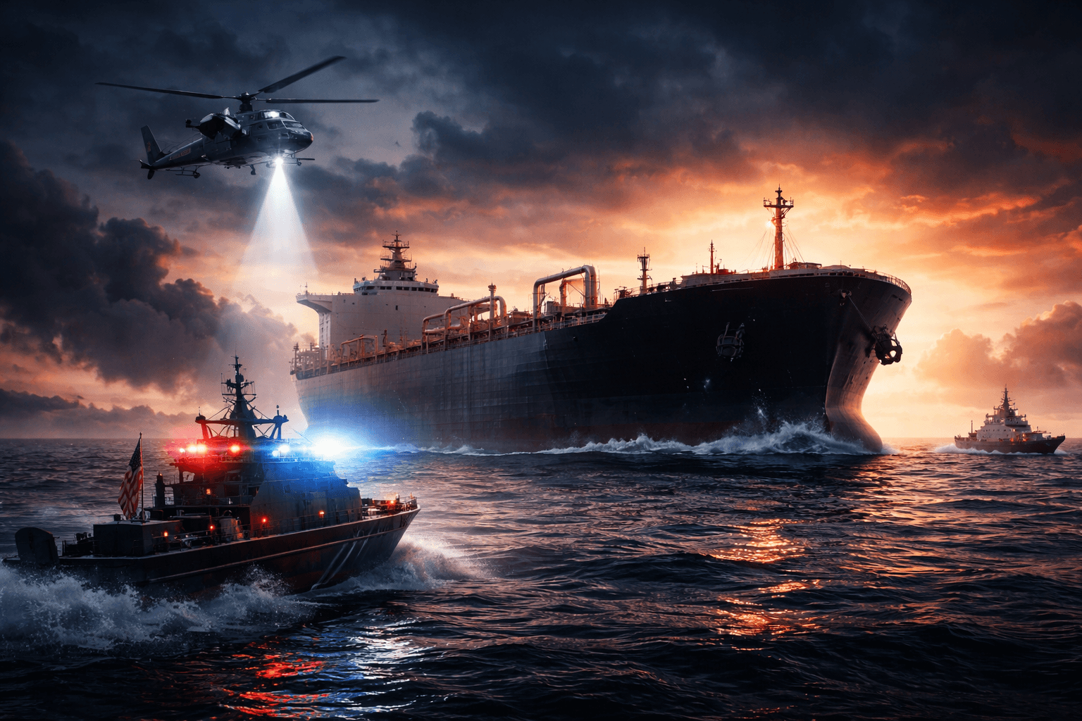 US Launches Operation to Seize Venezuela-Linked Oil Tanker in Atlantic