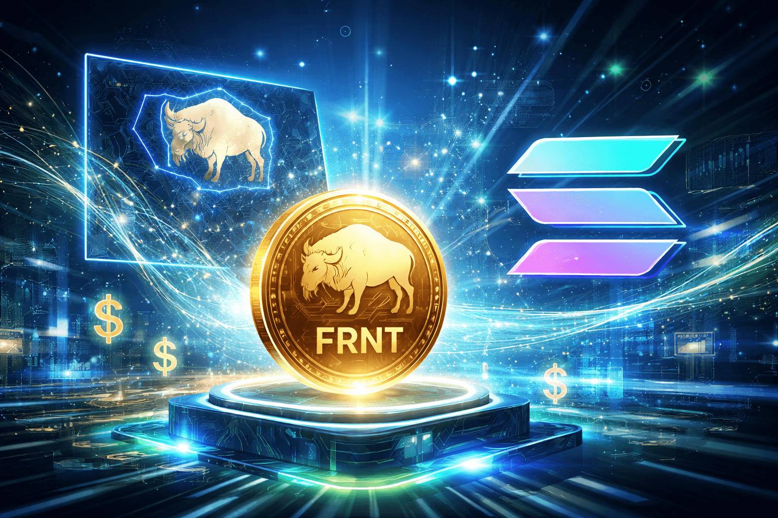Wyoming Stable Token Commission (Wyoming state commission) FRNT Stablecoin (price-pegged token) Is Now Live on Solana (high-speed blockchain)