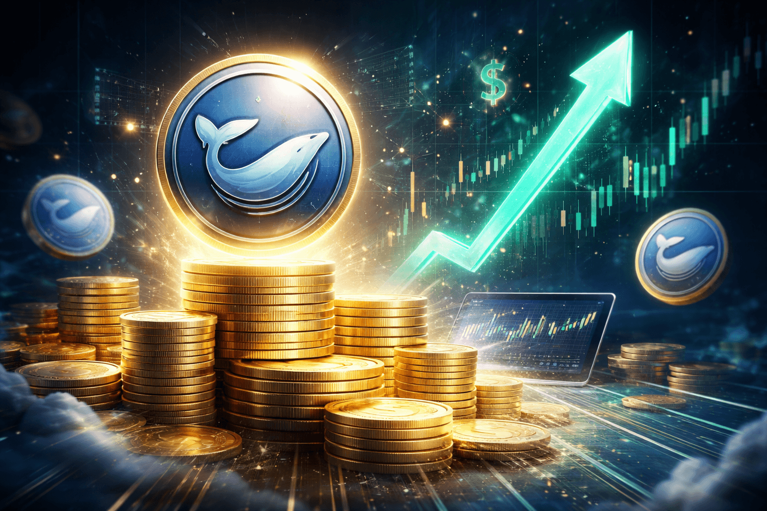 Arkham Reports AIn't Labs Co-Founder Gains $800K from WHITEWHALE Token Trades