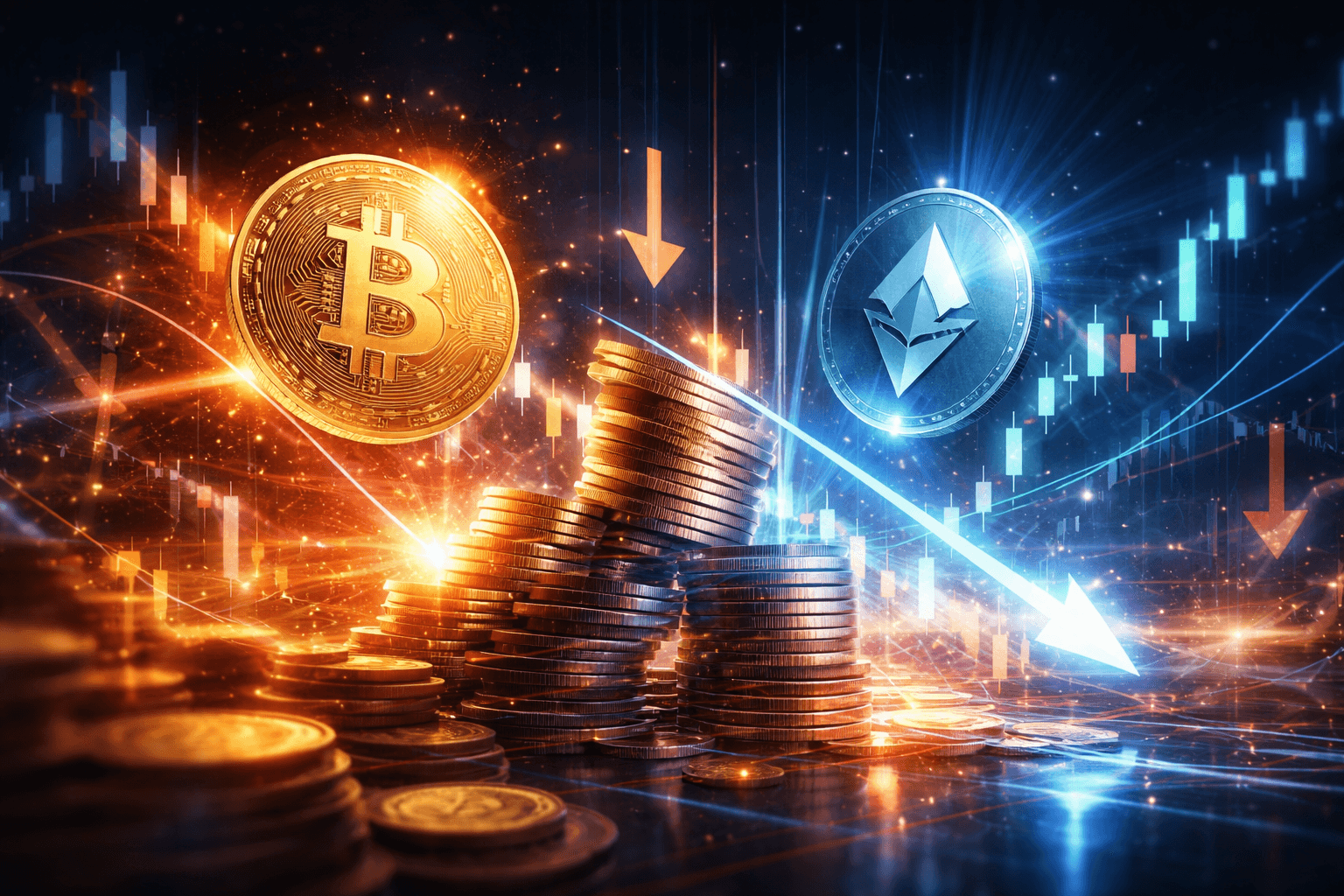 Crypto Whale Partially Closes BTC Long Position, Fully Exits ETH Long at Loss