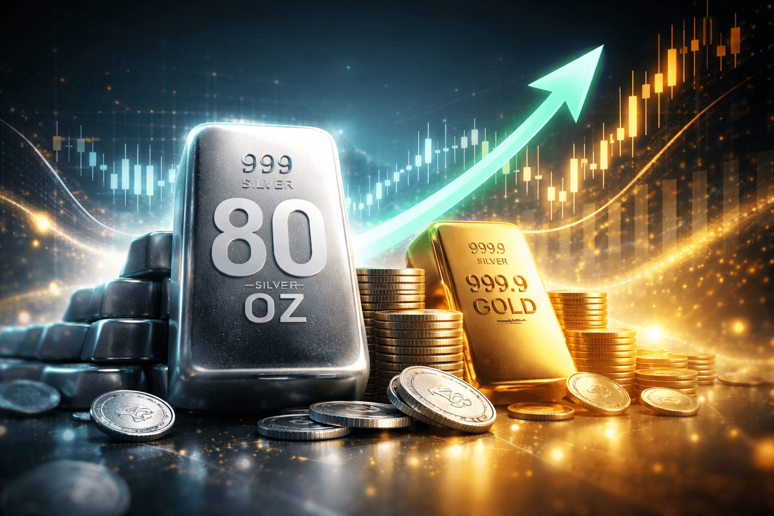 Spot Silver Tops $85 Per Ounce with Record High