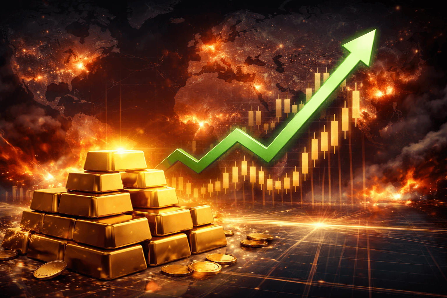 Gold Futures Jump Above $4,500 Amid Rising Geopolitical Tensions