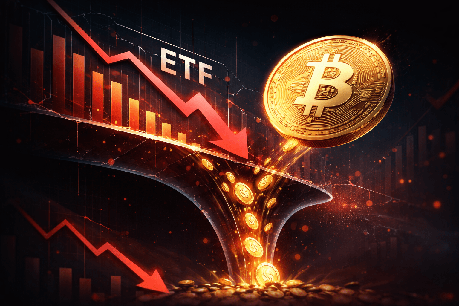 Bitcoin Spot ETFs See $680.9 Million Net Outflows in Week Ending January 10