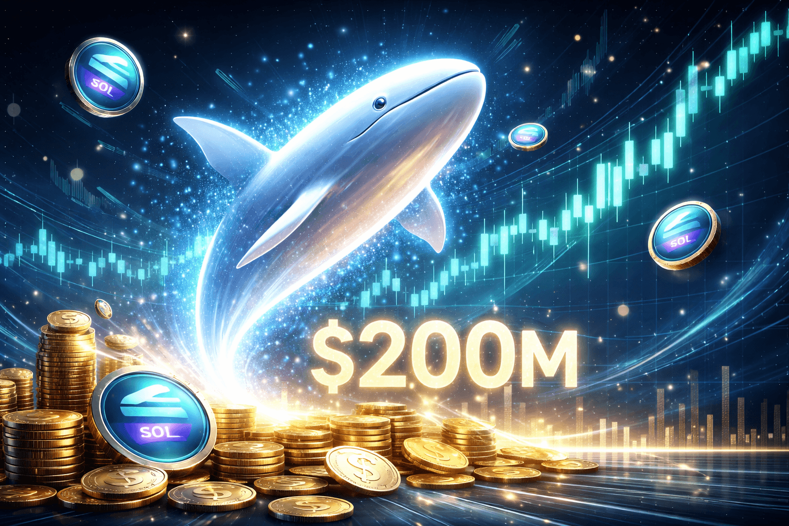 Solana Meme Coin WhiteWhale Hits $200 Million Market Cap Amid Surge