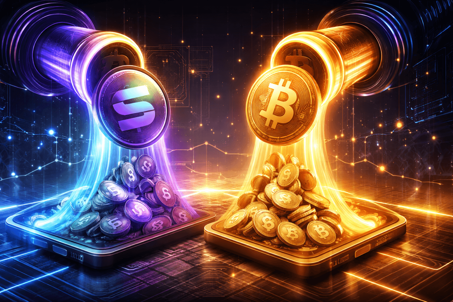 Whale Withdrawals from Binance Include 80,000 SOL and 1,320 BTC