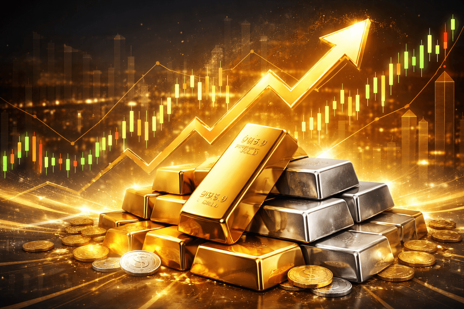 Gold and Silver Prices Hit Record Highs Amid Market Uncertainty