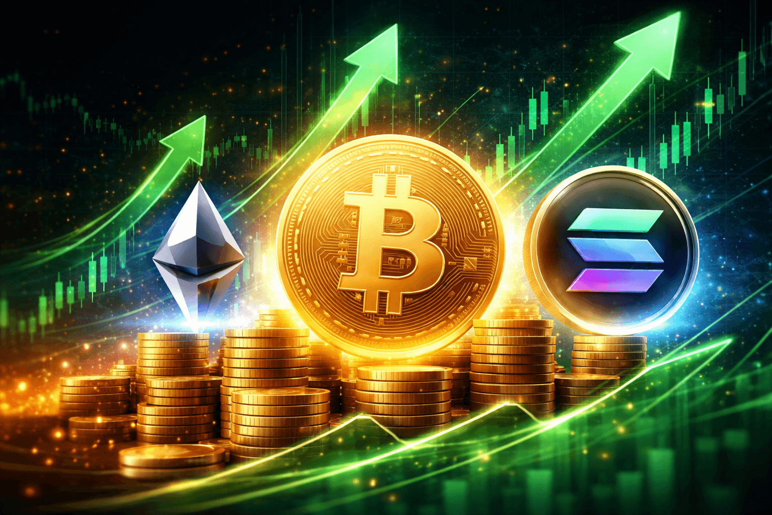 Whale Trader Shifts Positions, Takes $159M Long Bets on BTC, ETH, and SOL