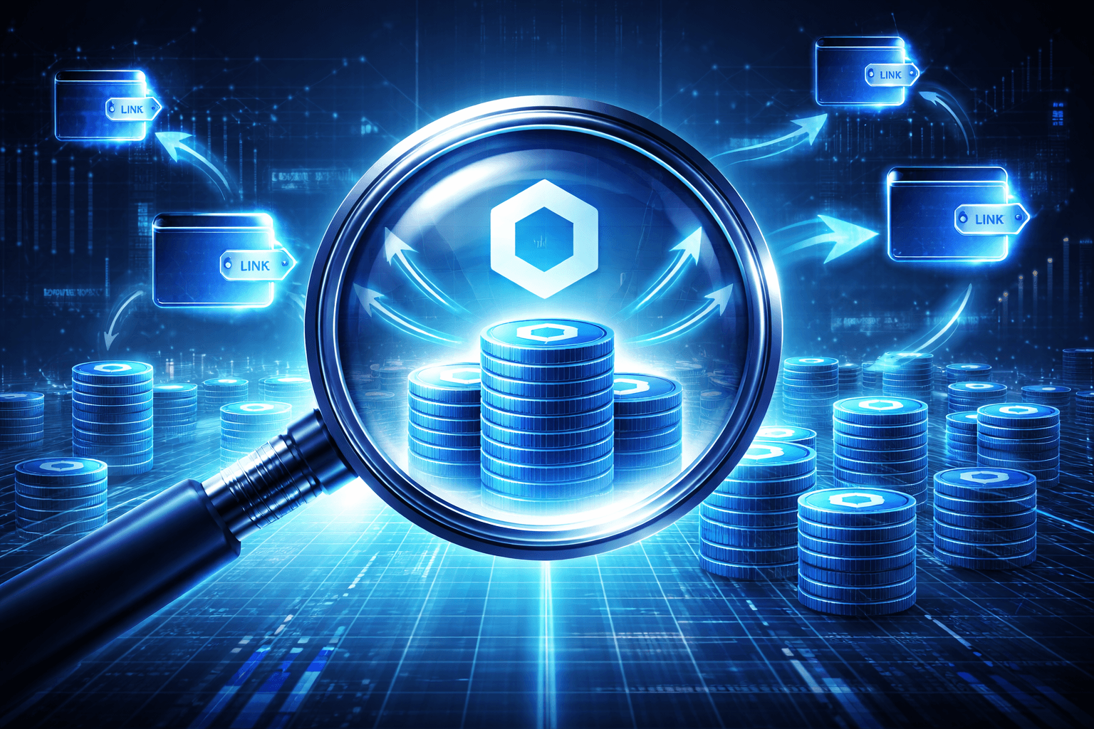 Onchain Lens Spots Linked Wallets Accumulating Over 482K LINK Tokens