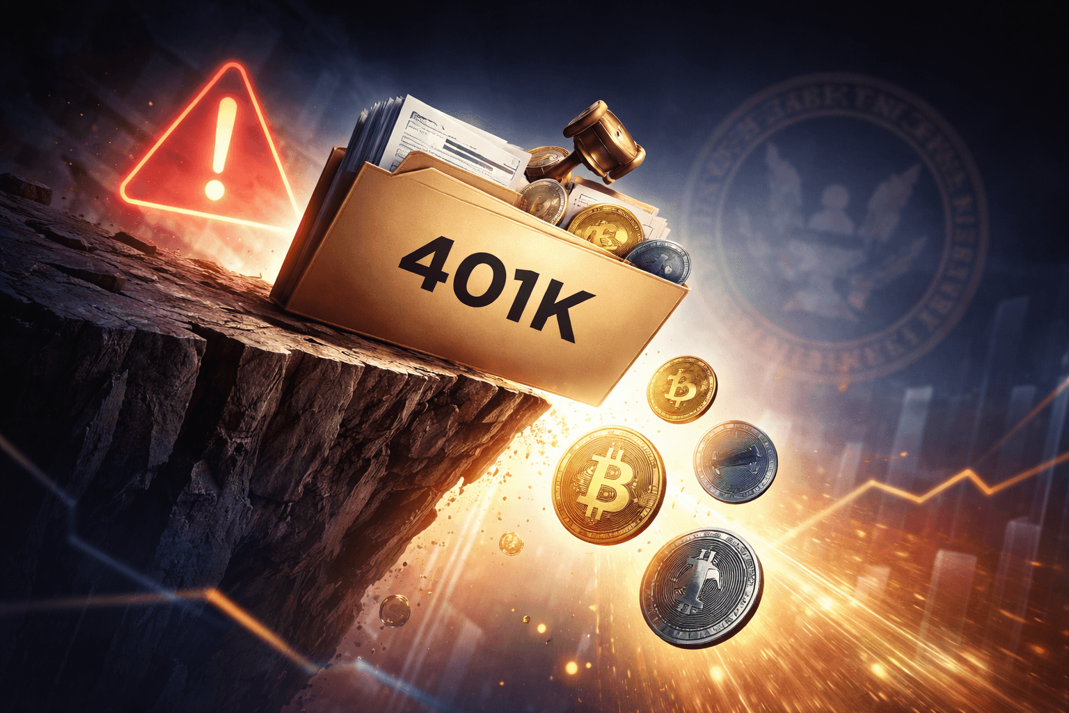 Elizabeth Warren Urges SEC Chair to Address 401(k) Cryptocurrency Risks