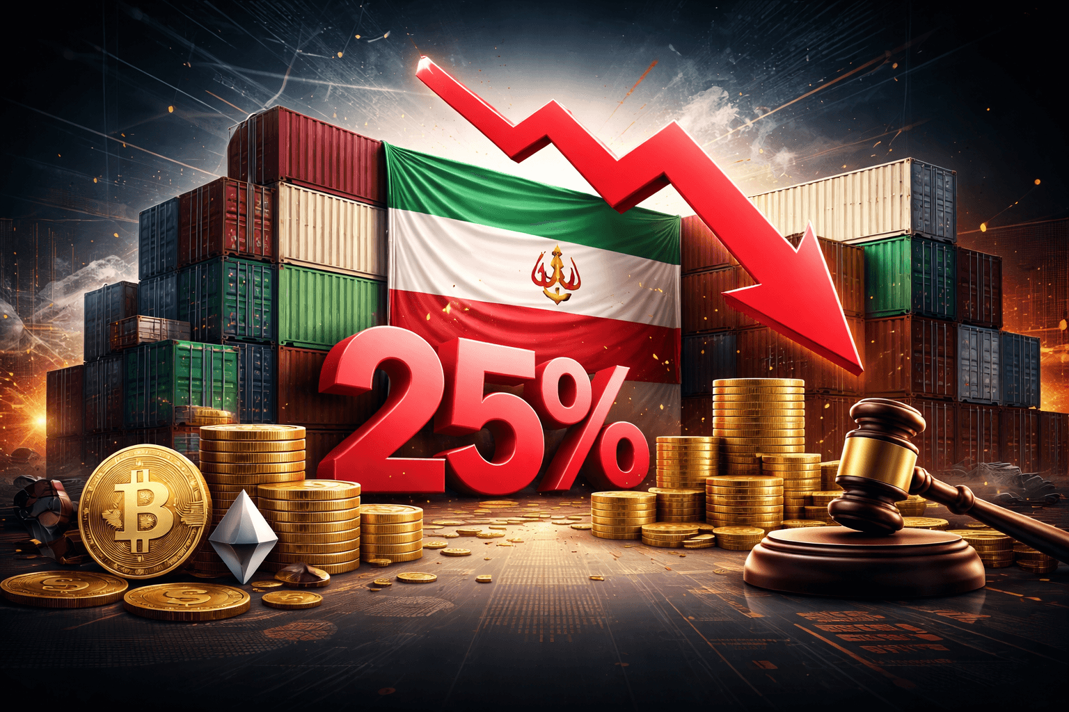 President Trump Announces 25% Tariff on Countries Trading with Iran