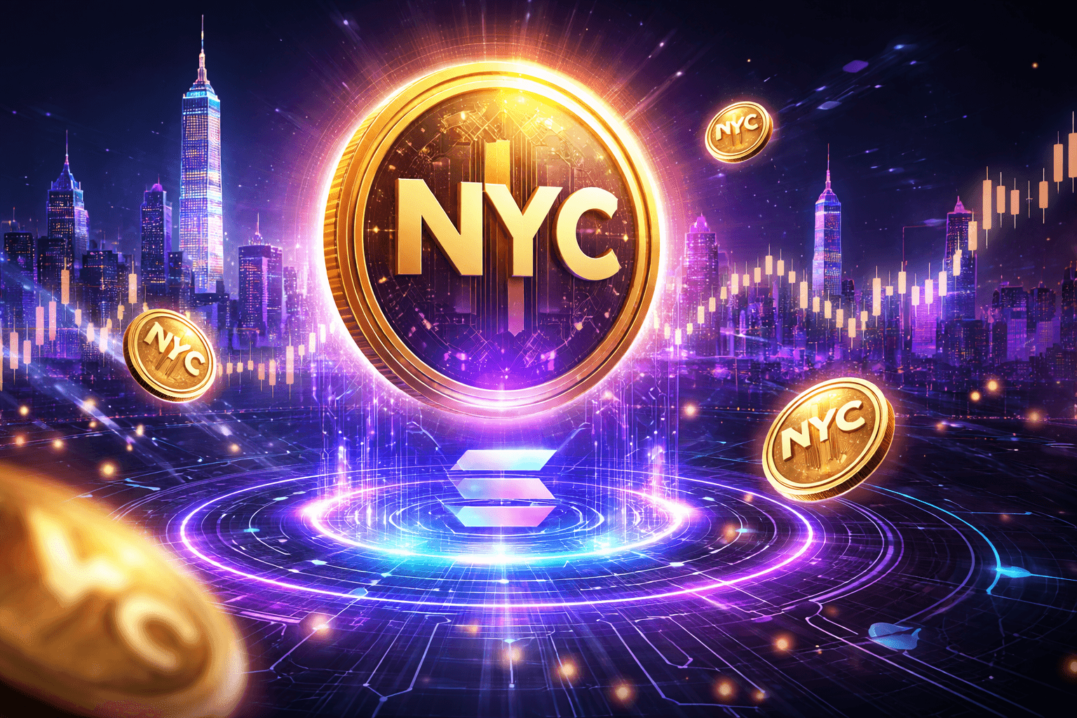 Former NYC Mayor Eric Adams Launches NYC Token on Solana Platform