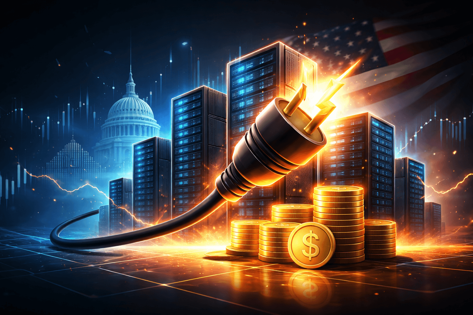 President Trump Targets Big Tech Over Data Center Electricity Costs