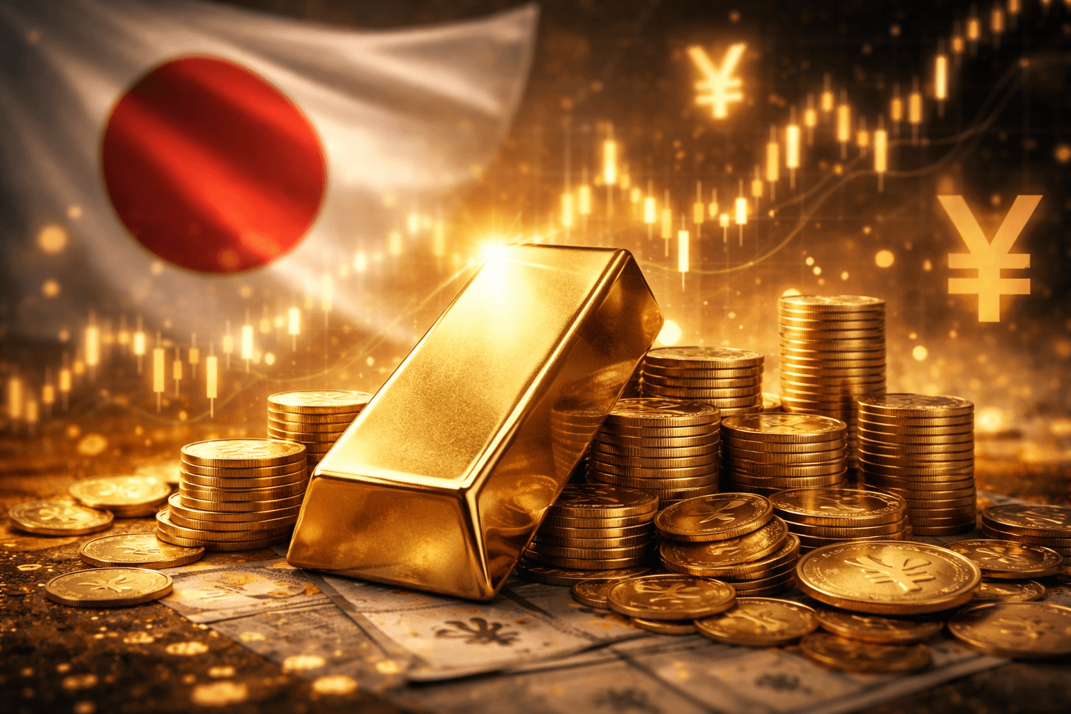 Gold Prices in Japanese Yen Reach Record ¥712,000 per Ounce