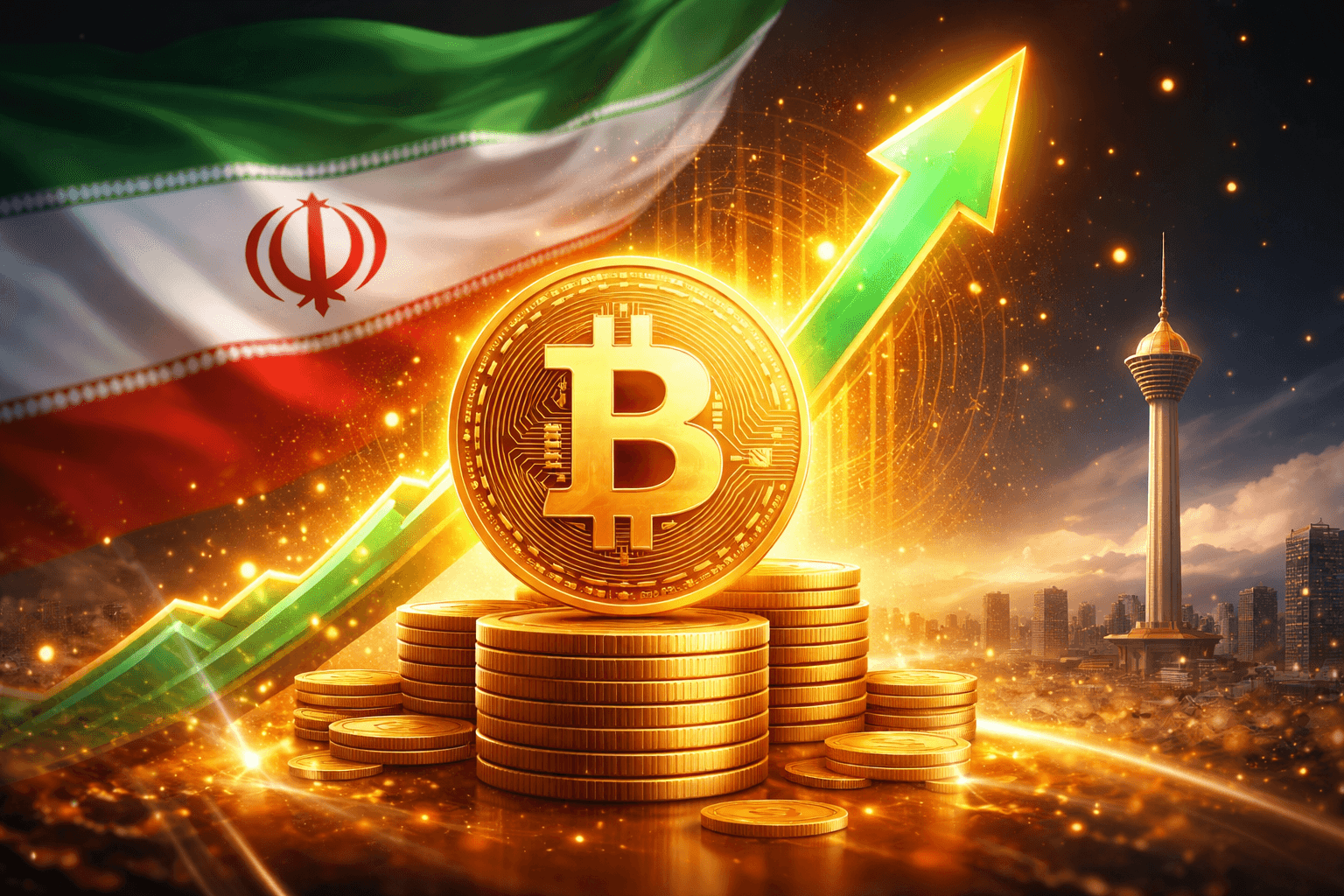Bitcoin Price Surges Sharply in Iran