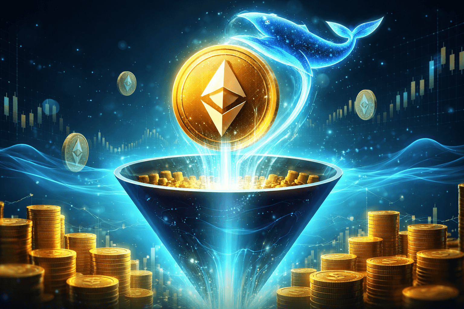 Whale Wallet Withdraws $39.98M in ETH From Binance