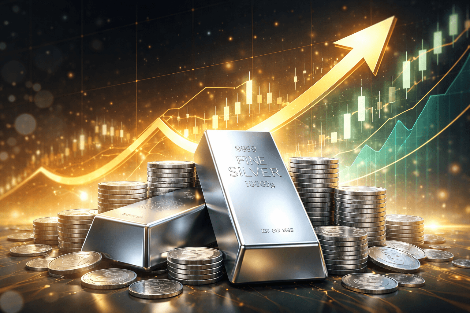 Silver Prices Surge Above $86 as Futures Top $87 per Ounce