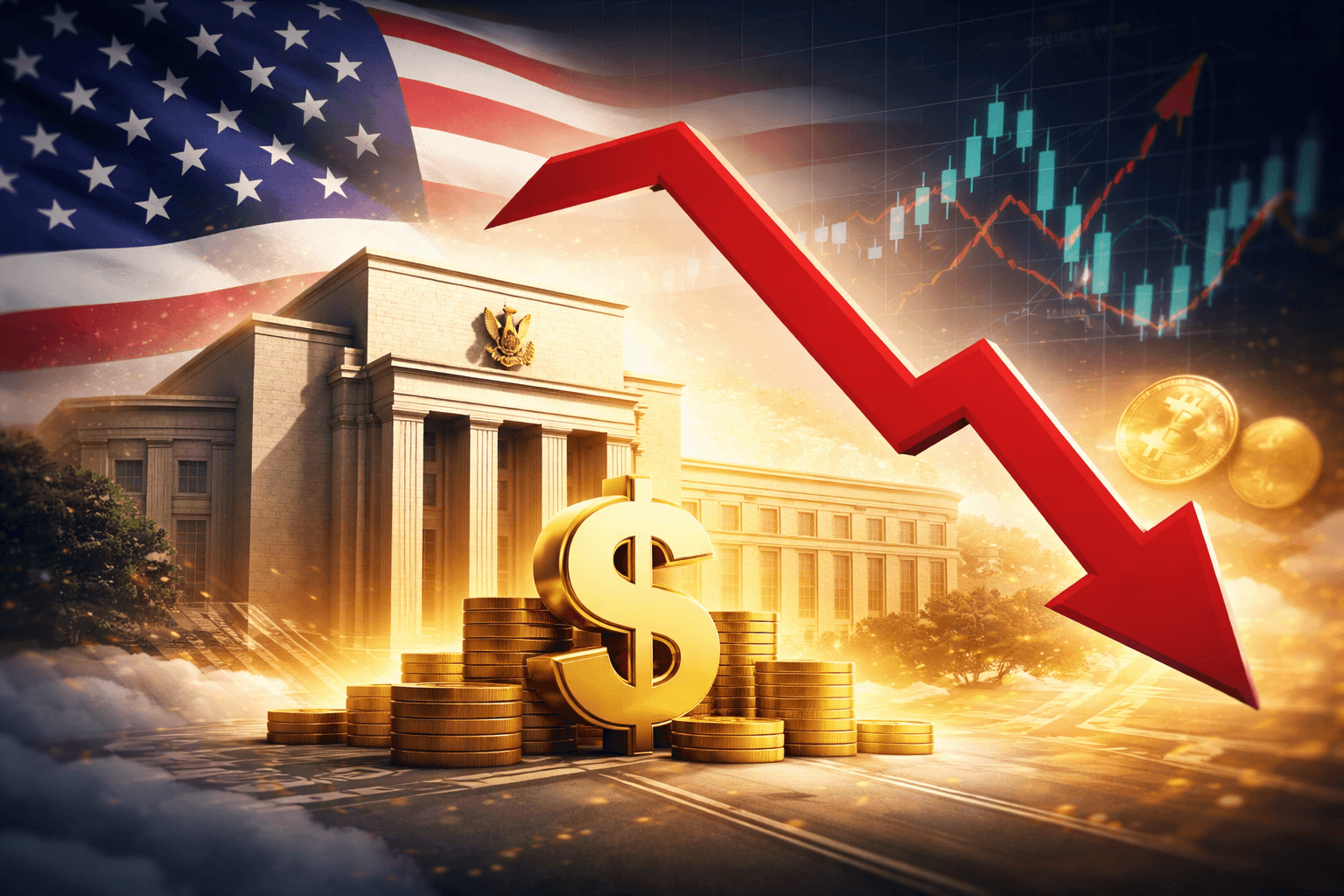 President Trump Urges Federal Reserve (U.S. central bank) Chair Powell to Cut Rates