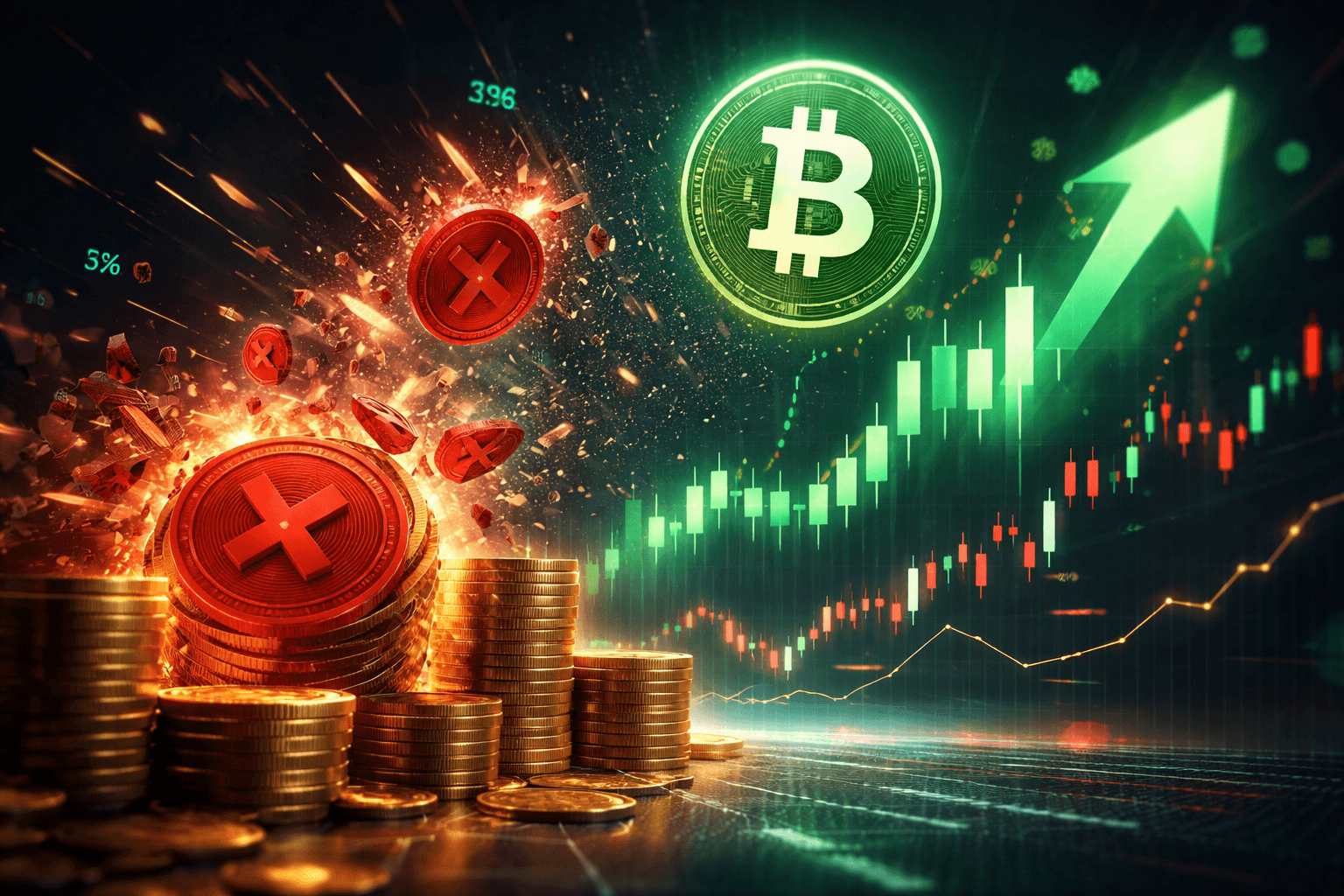 Over $400 Million in Leveraged Crypto Shorts Liquidated Amid Price Surge