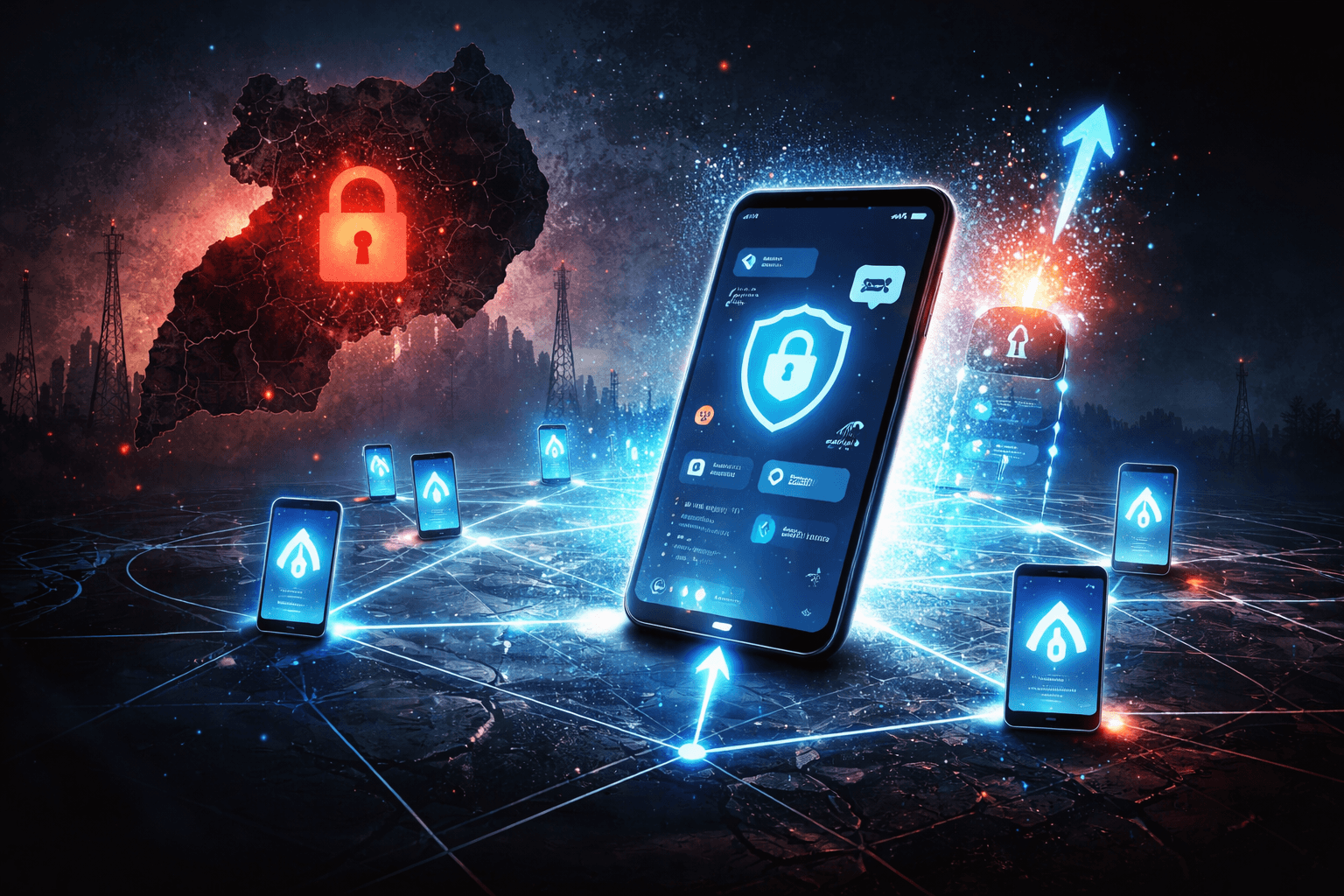 Uganda’s Election Internet Shutdown Drives Surge in Bitchat Downloads