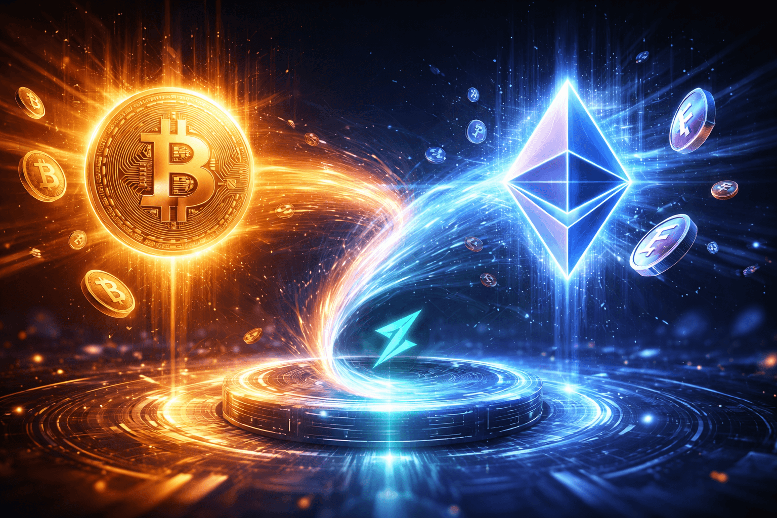 Whale Swaps $65M in Bitcoin for Ethereum via THORChain