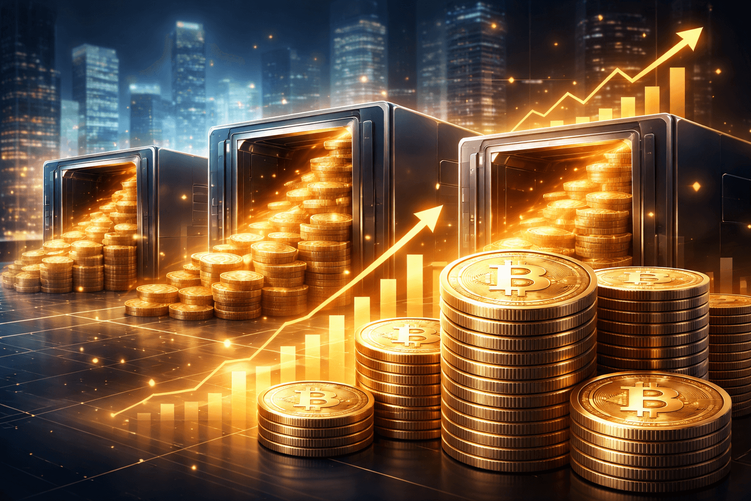 Corporate Treasuries Accumulate 260,000 BTC in Six Months