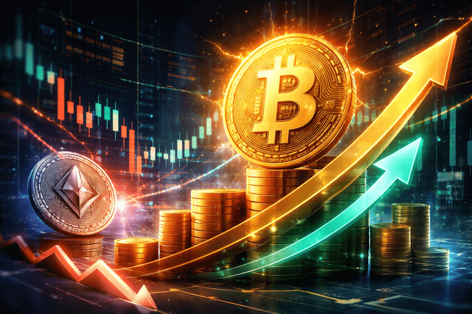 Wallet Closes ETH Long, Opens $95M Leveraged BTC Long Position