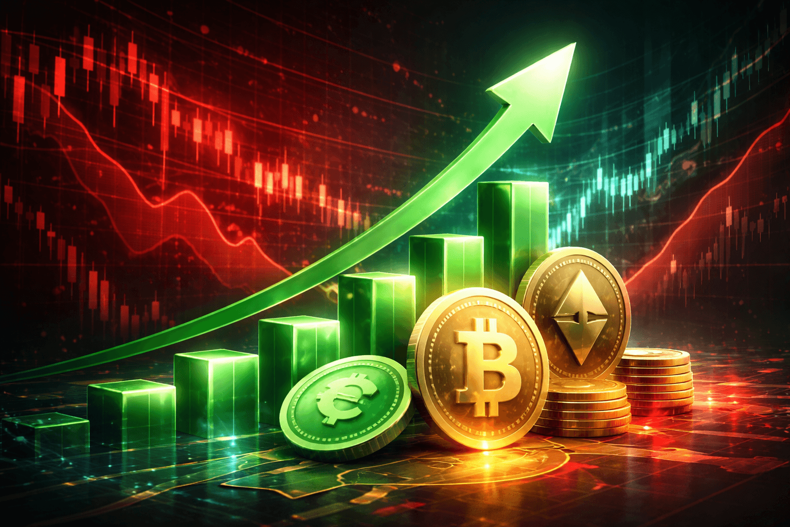 Crypto-Linked US Stocks Rise as Broader Market Declines on January 17
