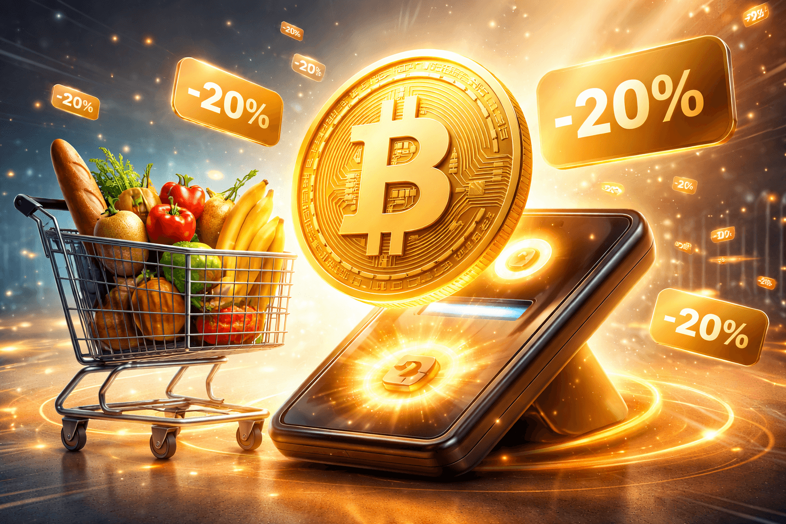 Carefour Offers 20% Discount for Bitcoin Payments