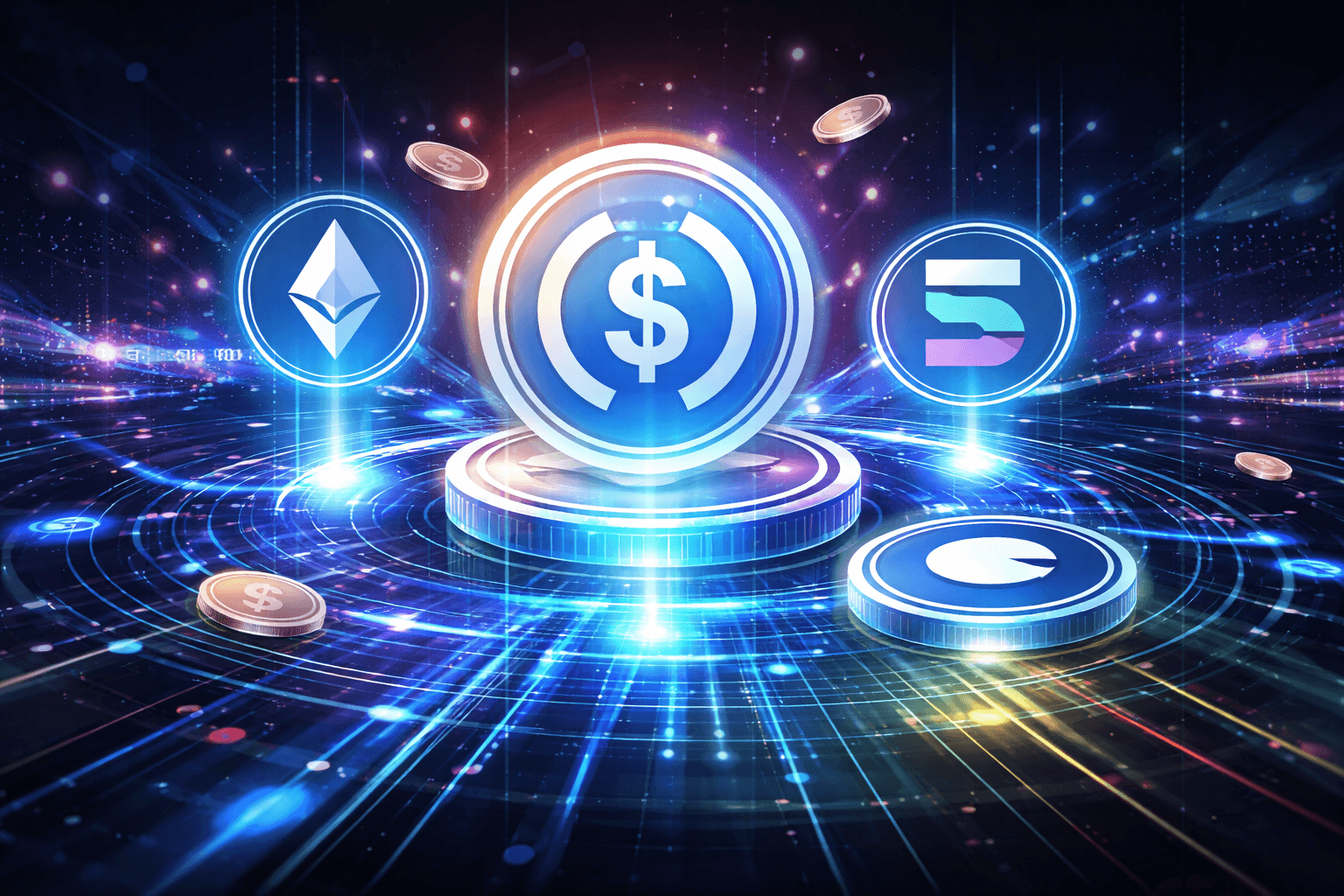 Interactive Brokers Enables 24/7 USDC (U.S. dollar stablecoin) Funding on Ethereum (blockchain network), Solana (blockchain network), Base (blockchain network) — Plans Ripple and PayPal stablecoins (price-pegged crypto assets) Next Week