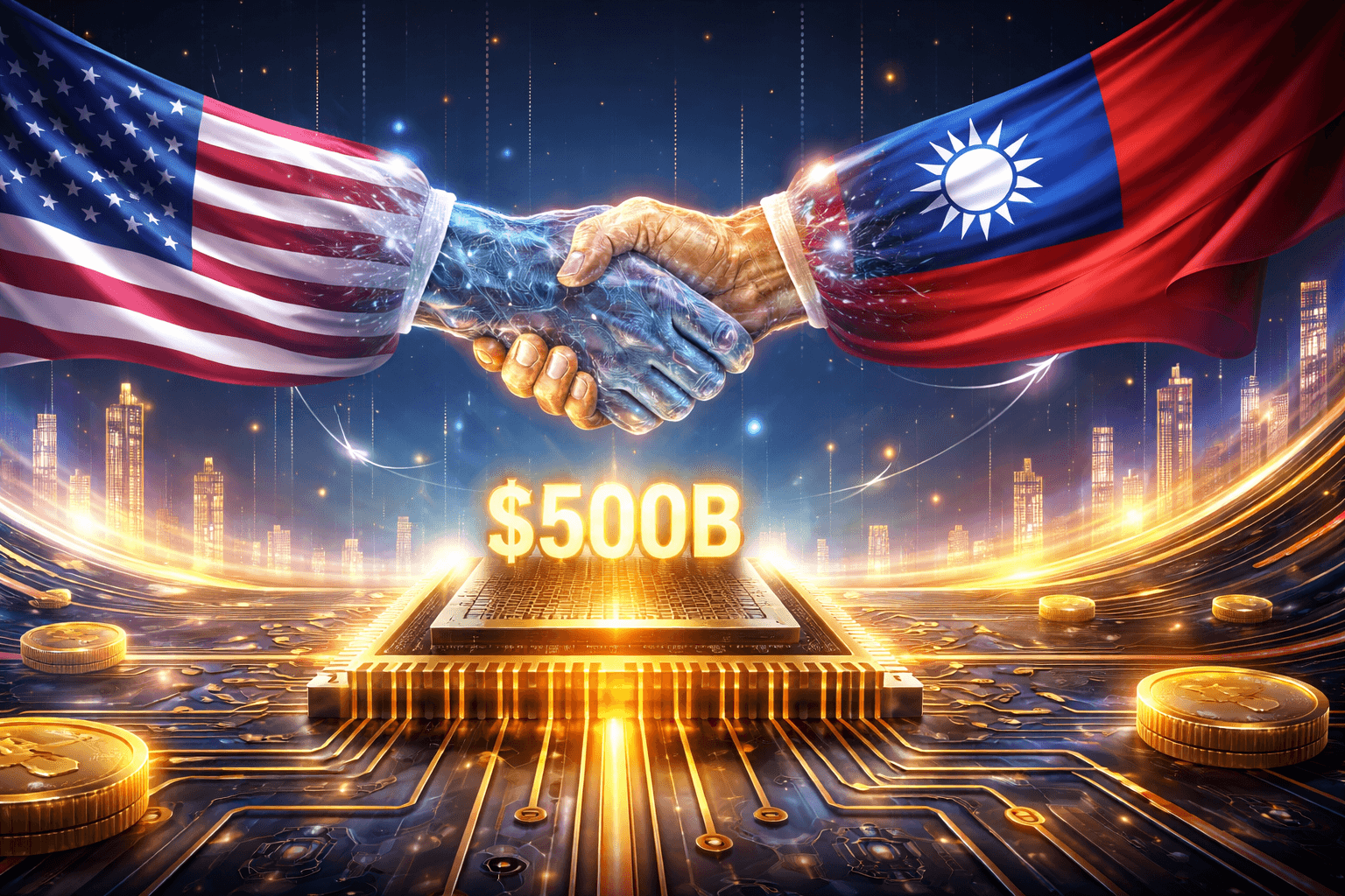 US and Taiwan Finalize $500B Semiconductor Investment Deal with Tariff Cap